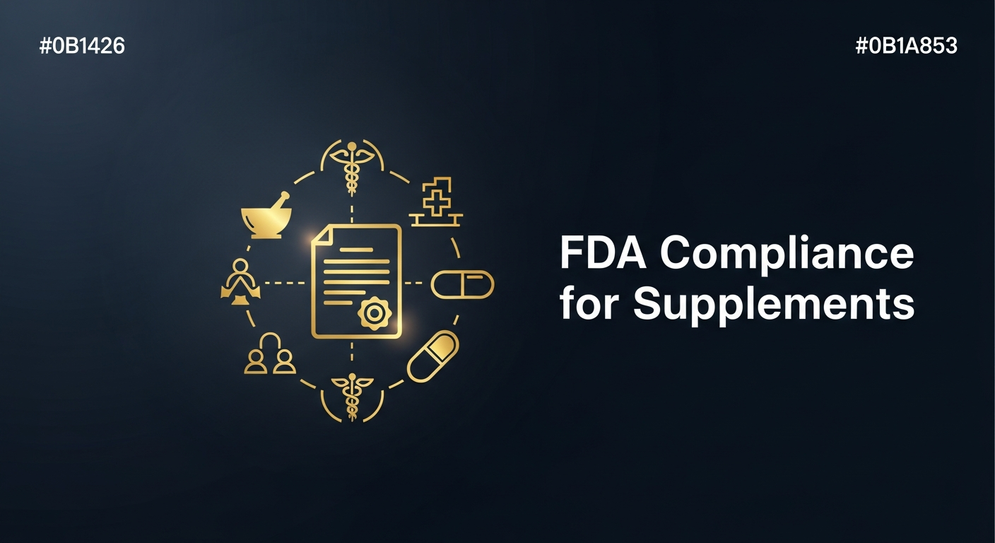 FDA Compliance 101: What International Supplement Brands Must Know Before Entering the U.S.